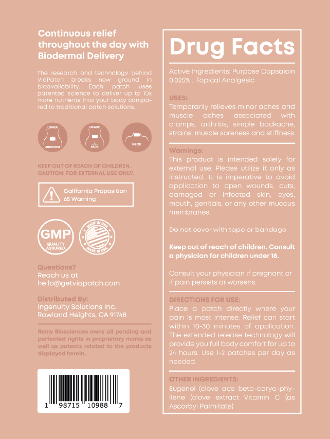 Comfort Period Patch – Fast-Acting Menstrual Pain Relief